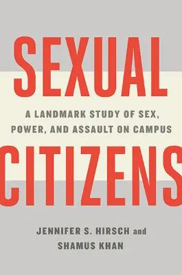 Grey and cream striped book cover with Sexual Citizens in bold, red font